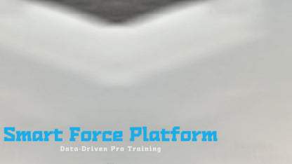 Queling  Vertical Jump Force Plate, 1 D Force Platform, CMJ Rehabilitation Assessment, Portable Large Surface, Peak Force