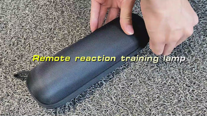 Remote Control Reaction Training Light (Red), 4 Training Modes, 10m Wireless Remote, Indoor Physical Agility Trainer