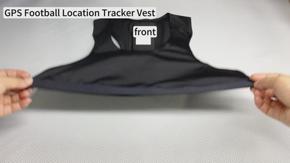 Football GPS Training Vest with GPS Storage Bag, Quick-Dry, Breathable and High-Stretch Sports Vest, Seamless Version