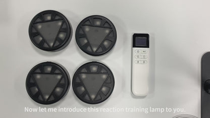 Upgraded Remote Control Reaction Training Light | 6 Modes, 5-Color Lights, Agility Trainer