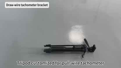 2026 queling Pull-Wire Tachometer Special Bracket, Aluminum Alloy Tripod, Multi-Angle Adjustable, Stable & Anti-Wobble