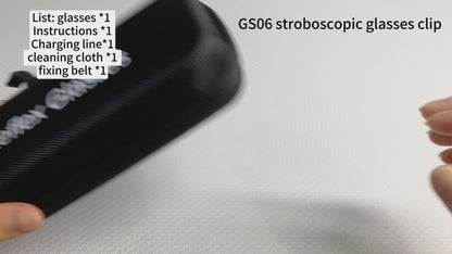 GS06 Strobe Training Glasses | Reflex Glasses for Reaction, Posture Correction & Sports Vision Training